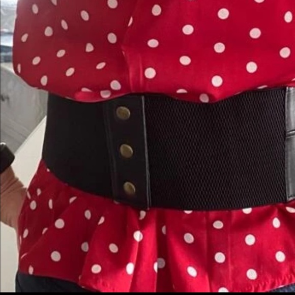 Black Corset Belt Steampunk New - Picture 10 of 14